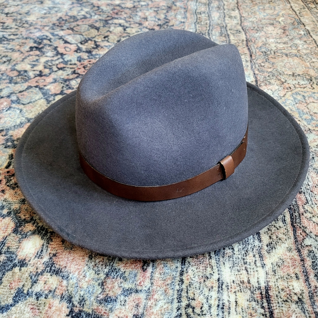 Pendleton Wool Fedora Hat Grey